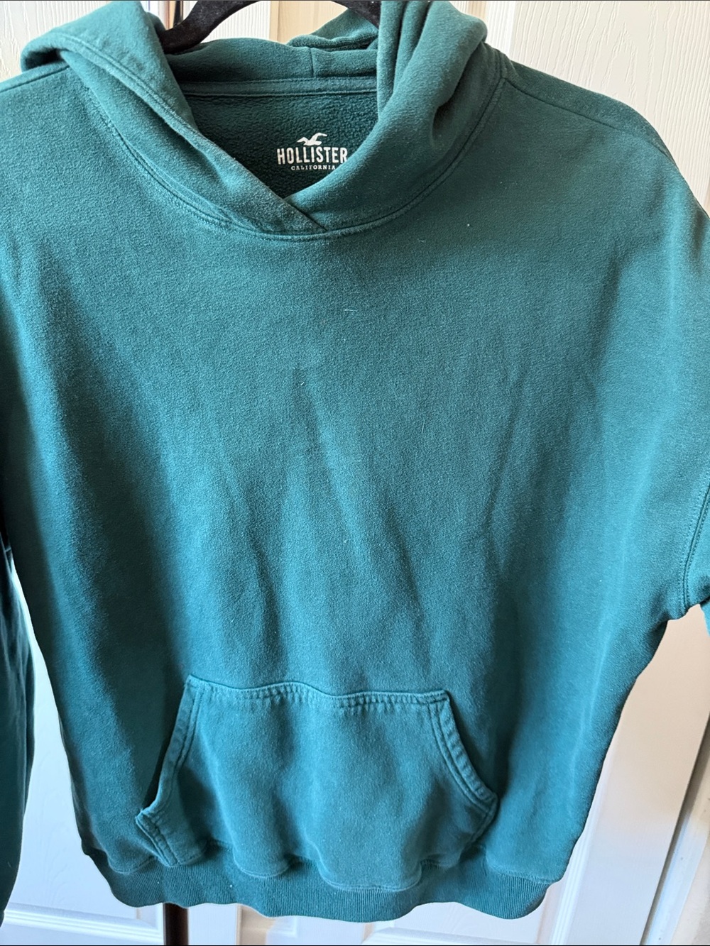 Hollister Green Pullover Hoodie